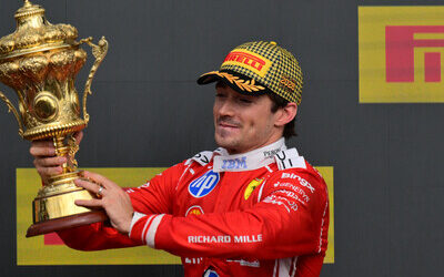 F1: Charles Leclerc gana en Silverstone