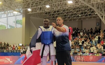 JCC 2026: Bernardo Pié logra el oro en los (-74 KG) del taekwondo