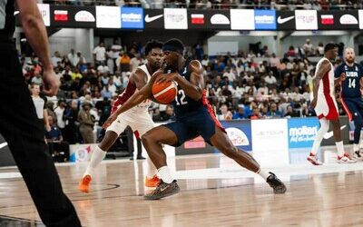 Mundial de Baloncesto 2027: EE. UU. vence a RD en ventana FIBA