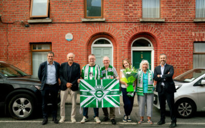 El Betis rinde homenaje en Dublín a Patrick O’Connell