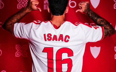 lsaac hereda el mítico dorsal 16
