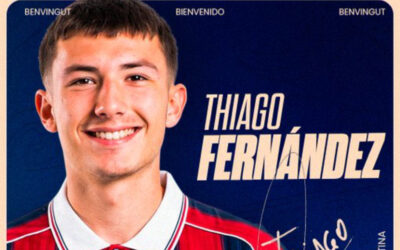 Oficial: Thiago Fernández, cedido hasta final de temporada
