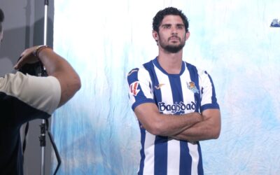 Guedes ‘reaparece’ en el photoshooting de LaLiga