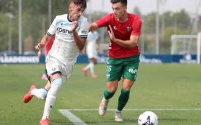 Osasuna y Arenas Club empatan en su partido amistoso en Tajonar