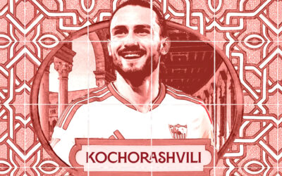 Oficial: Kochorashvili, nuevo jugador del Sevilla hasta 2030