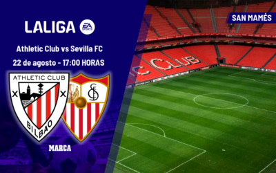 Athletic Club – Sevilla FC: horario, dónde ver hoy en TV y canal del partido de LaLiga EA Sports