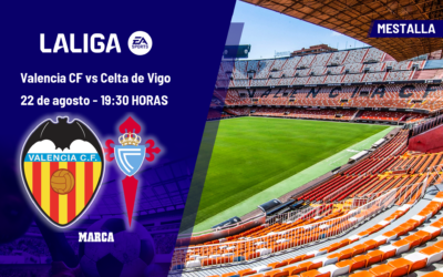 Valencia – Celta: horario, dónde ver hoy en TV y canal del partido de LaLiga EA Sports