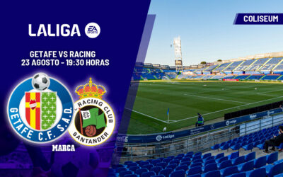 Getafe – Racing de Santander: horario y dónde ver hoy en TV y canal del partido de LaLiga EA Sports