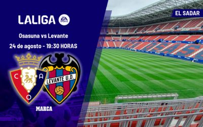 Osasuna – Levante: horario, dónde ver en TV y canal del partido de LaLiga EA Sports