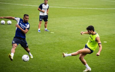Barrenetxea no entrena a dos días del Bernabéu, pero Gorrotxategi y Guedes sí lo hacen