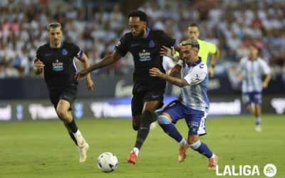 Aubameyang, el salvavidas del Dépor
