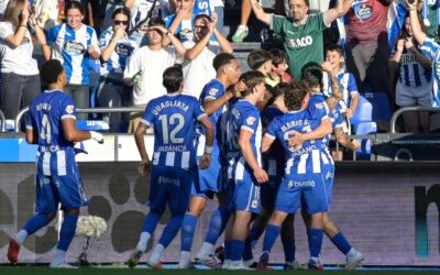 Antonio Hidalgo: «Estaba escrito… mismo minuto de empezar a cantar y llega el gol, somos poderosos juntos»