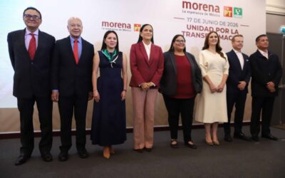 Operación unidad: previo a encuestas, Morena se reúne con aspirantes a coordinadores estatales