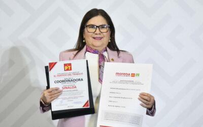 Sheinbaum da visto bueno a nueva coordinadora de Morena en Sinaloa tras exigir perfil honesto
