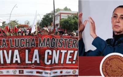 De la tensión al diálogo: Sheinbaum recibe a la CNTE en Palacio Nacional tras semanas de protestas