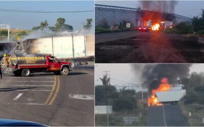 Michoacán amanece con bloqueos carreteros tras operativo para detener objetivos prioritarios