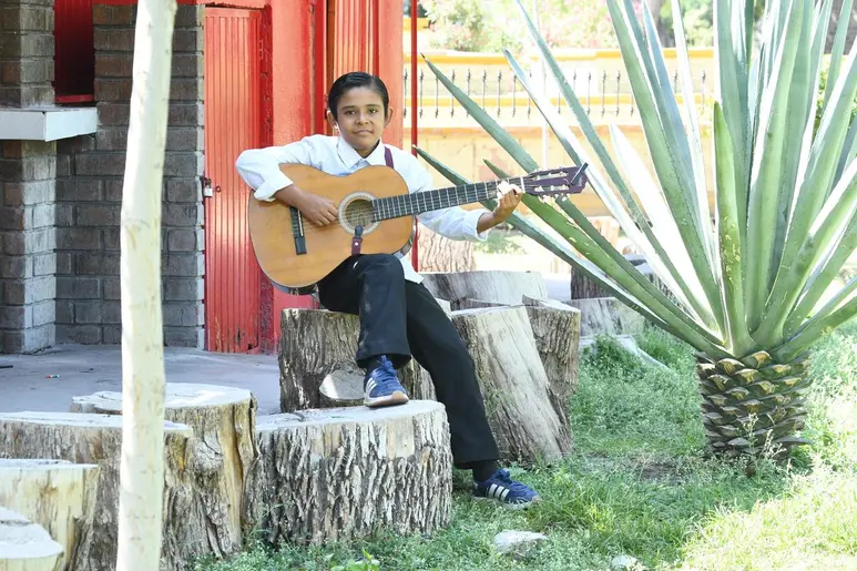 Niño lagunero destaca por su voz