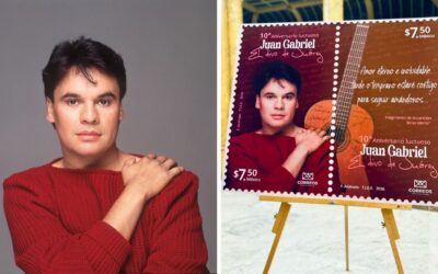 «Revive» Juan Gabriel en nueva estampilla de Correos de México