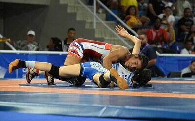 JCC2026: Bencosme se lleva el oro en lucha de 50 kilogramos