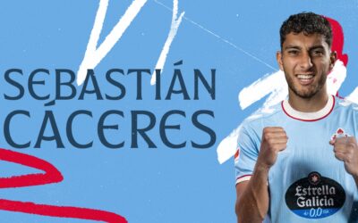 Sebastián Cáceres firma por el Celta hasta 2030