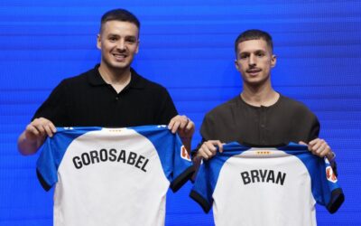 Presentados Bryan Zaragoza y Gorosabel: talento de calle y experiencia para el Espanyol