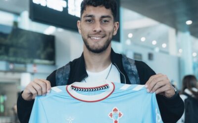 Sebastián Cáceres ya está en Vigo