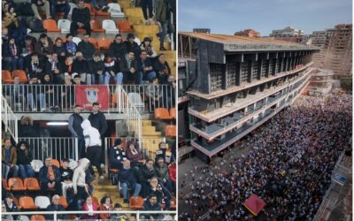 La afición del Valencia prepara protestas en Mestalla durante el partido ante el Barcelona: «El último gran servicio a nuestro club»