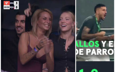 Ceballos, de vibrar en el palco del Bernabéu… a saltar con el gol del Betis