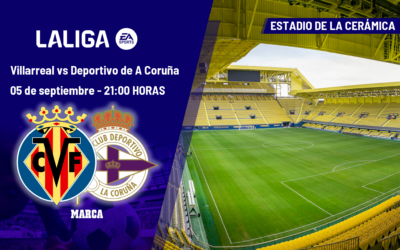 Villarreal – Deportivo de A Coruña: horario y dónde ver hoy en TV el partido de la jornada 4 de LaLiga EA Sports