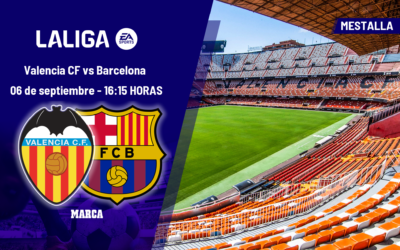 A qué hora es el Valencia – Barcelona: horario y dónde ver hoy en TV el partido de LaLiga EA Sports