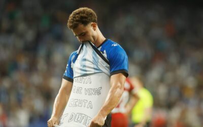Marcos Fernández salva un puno con dedicatoria a Ceuta