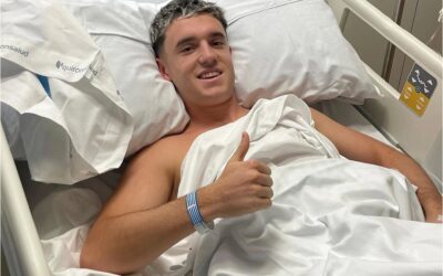 Aaron Ochoa pasa por quirófano y empieza su recuperación