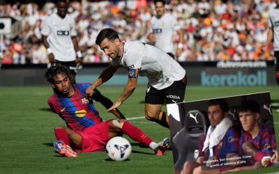 Rodri se disculpa con Gayà tras el «son malísimos» referido al Valencia en Mestalla