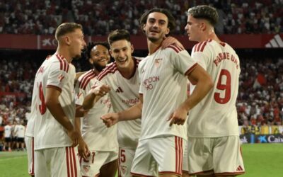 El gol en el Sevilla es cosa de todos