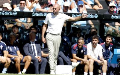 Giráldez se queja por jugar a más de 30 grados: «Me encantaría haber ganado para poder hablar más de este tema…»