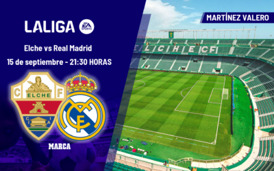 Elche – Real Madrid: horario y dónde ver hoy en TV y online el partido de la jornada 6 de LaLiga EA Sports