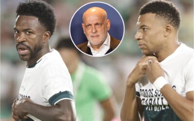 Javier Tebas: «Salir con la camiseta doblada es como salir sin ella»