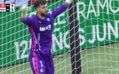 Sivera para su primer penalti en Primera: «Es un dato un poco ridículo…»
