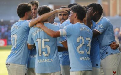 El Celta gana 119 días después y lo hace goleando