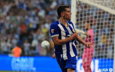 Villares, sobre su primer gol en Primera: «Todavía no me lo creo»