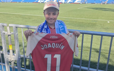 Los jugadores del Málaga cumplen el sueño de Marcelo