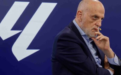 Tebas responde mostrando que el Real Madrid pagó a la misma empresa que el Barcelona