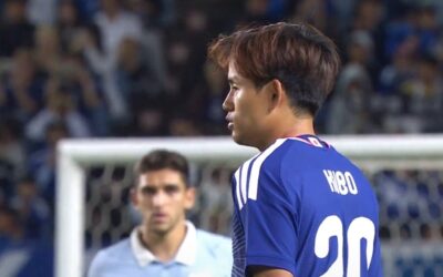 Kubo juega y gana con Japón