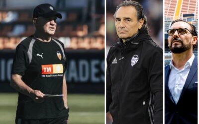 Javier Aguirre pulveriza el reloj del tiempo en el banquillo del Valencia: a sus 67 años supera los fichajes de Prandelli y Bordalás