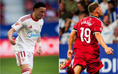 El Sevilla vuelve al trabajo pendiente de Vargas y Stassin