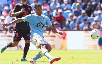 Sebastián Cáceres retorna a Vigo con problemas de pubis