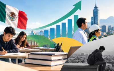 México reduce los jóvenes que no estudian ni trabajan, pero sigue por encima del promedio de la OCDE