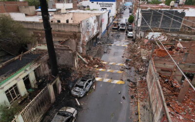 Cochebomba en Zacatecas: usaron 200 kilógramos de explosivos, revela Harfuch