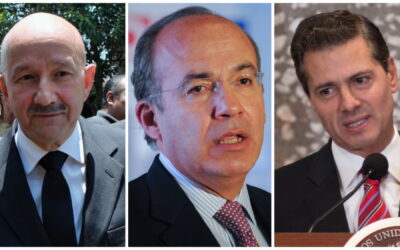 AMLO se lanza contra expresidentes del PRI y PAN