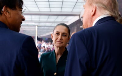 México no será colonia ni protectorado, responde Sheinbaum al mapa de Trump